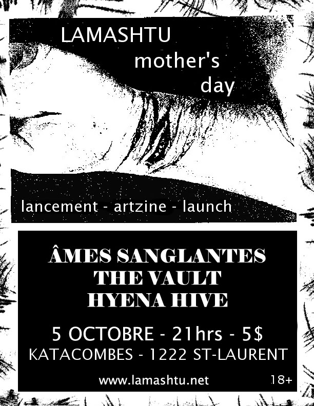 Lamashtu Mother's Day Flyermtl5octobre