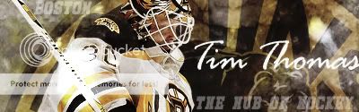 boston bruins TimThomasSigcopy