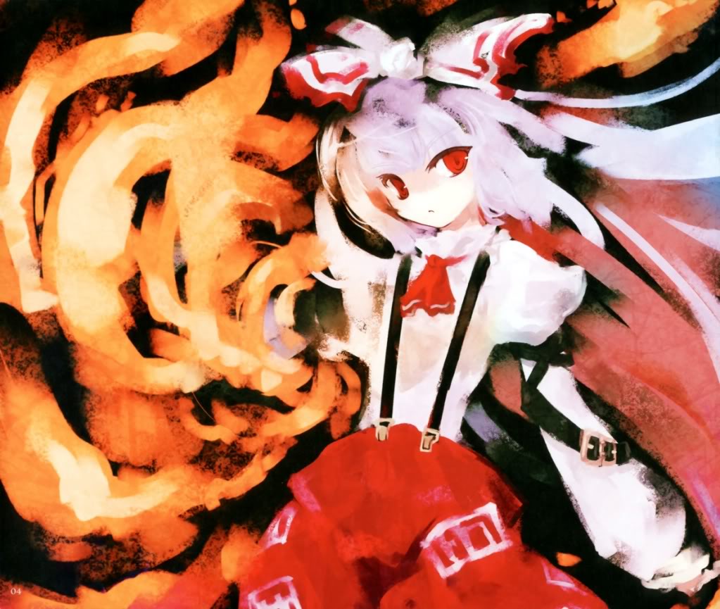 Fujiwara No Mokou... Mokou-005