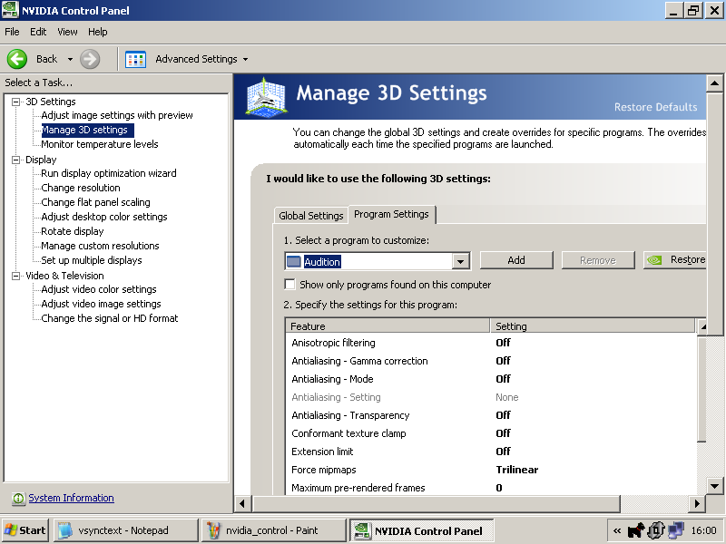 Secret of Perfects Nvidia_3dsettings