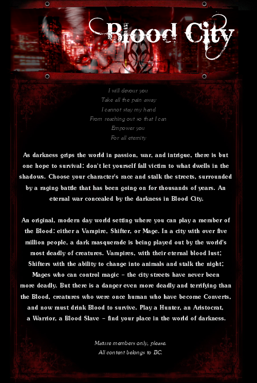 Blood City - A Dark RPG Forum 00ad00