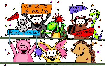 BIRTHDAY PARTY CONTEST--KEWLCHICK WINS BY A LANDSLIDE. ADDING 2987 POSTS IN ONE MONTH. Animals