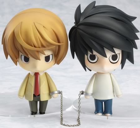 [Figure] Death Note Chibi Couple1