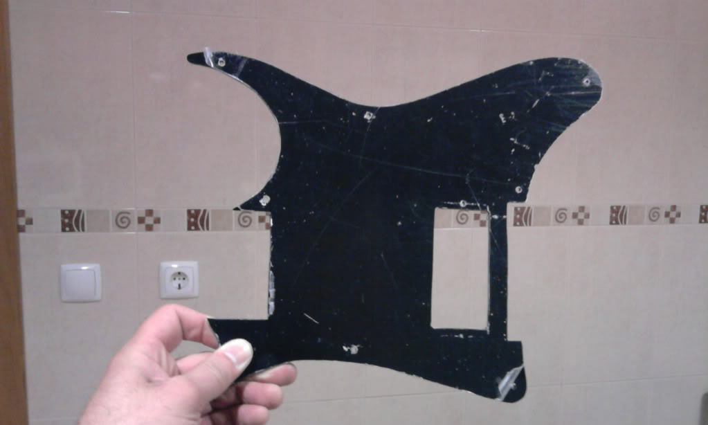 IBANEZ GRX720 Customized Pickguard_2