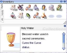 LK Items and Self Buffs Guide. HolyWater