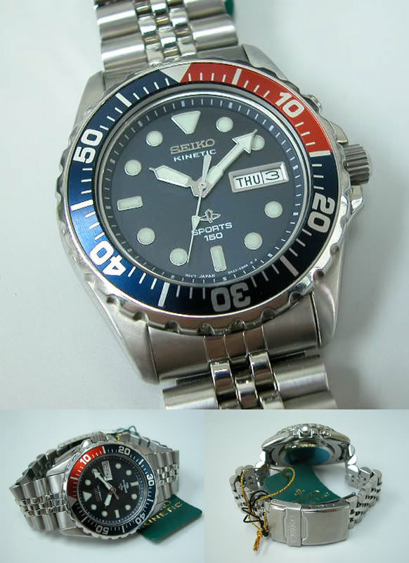 Uno de los primeros Seiko diver kinetic SHF047P