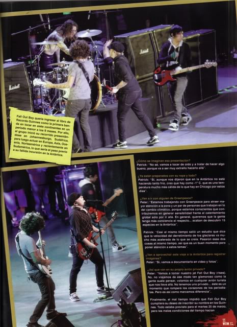 Entrevista a FOB en Revista WOW (Chile) Fob2