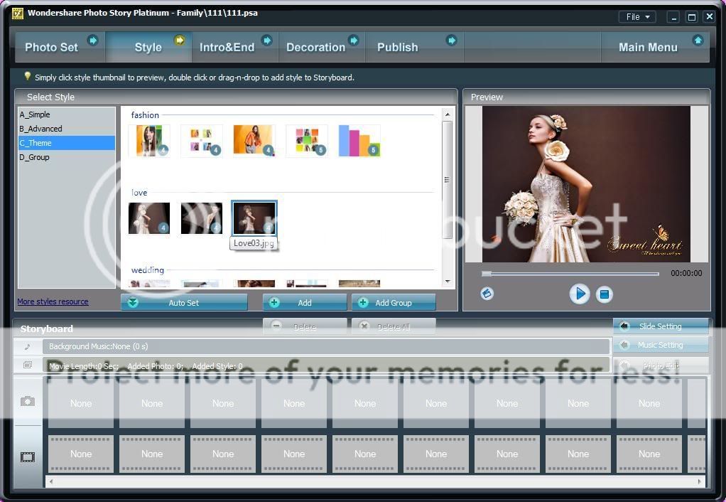 Wondershare Photo Story Platinum 2.8 + Crack 2-4