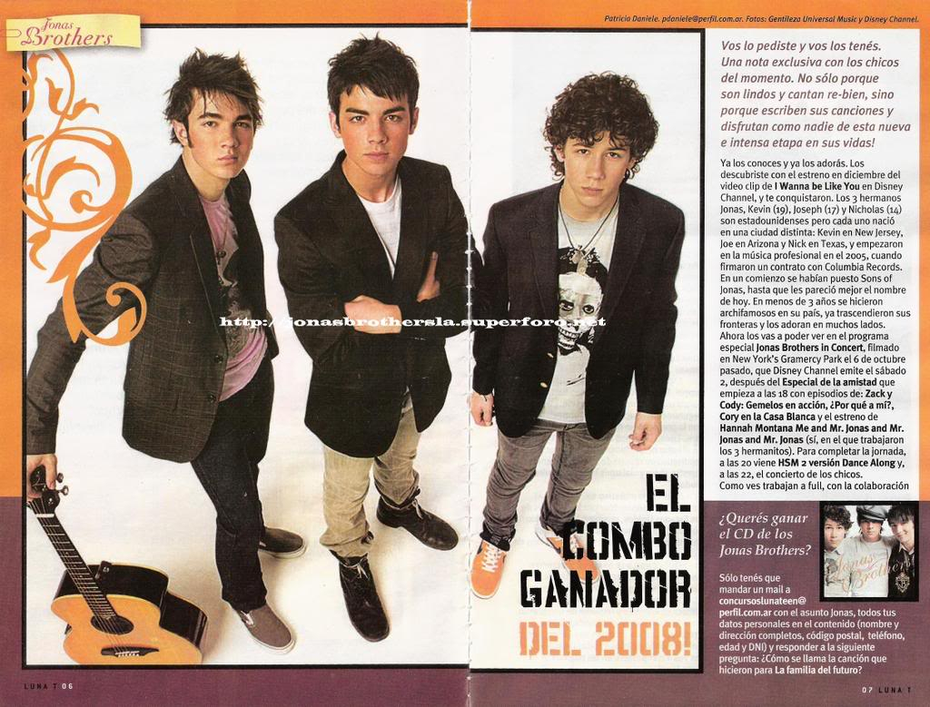 Scans revista LUNA TEEN (Argentina) Imagen-1