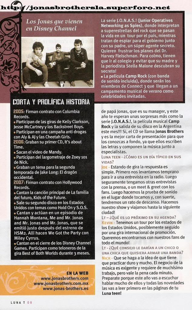 Scans revista LUNA TEEN (Argentina) Imagen001