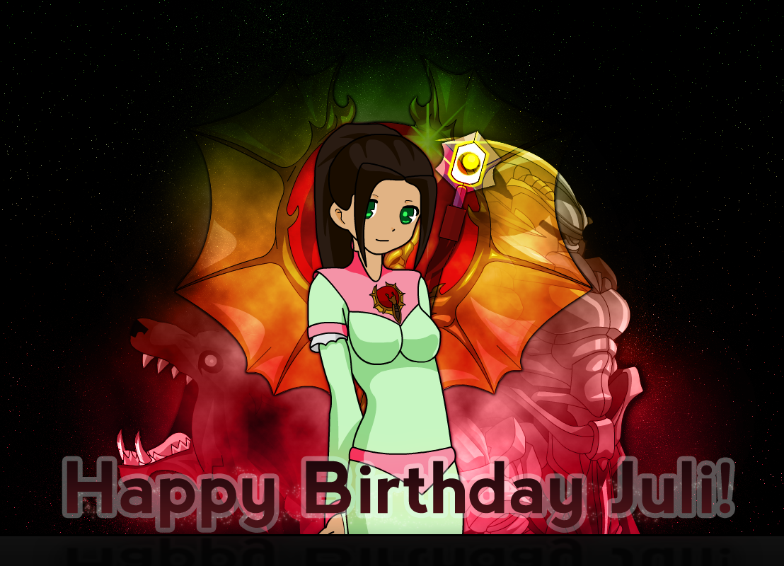 Happy Birthday Juli! HappyBirthdayJuliText