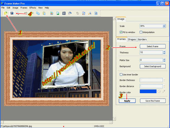 AMS Frame Maker Pro v3.27 - Tạo những Frame(khung) cho bức ảnh 3-5-20076-52-40AM