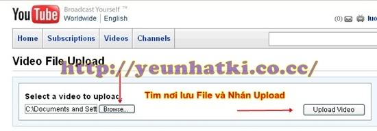 Đăng Kí Tài Khoản Tại Youtube.com Và Cách Up Video Lên ! 6-3-20099-37-18AM