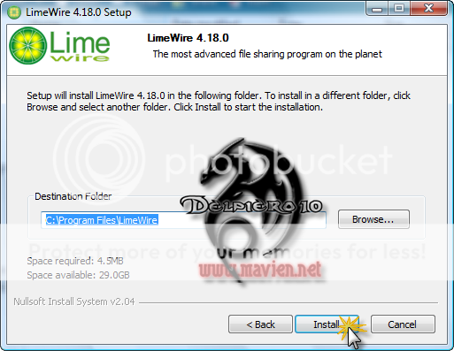    LimeWire 4.18.0.0     3-48