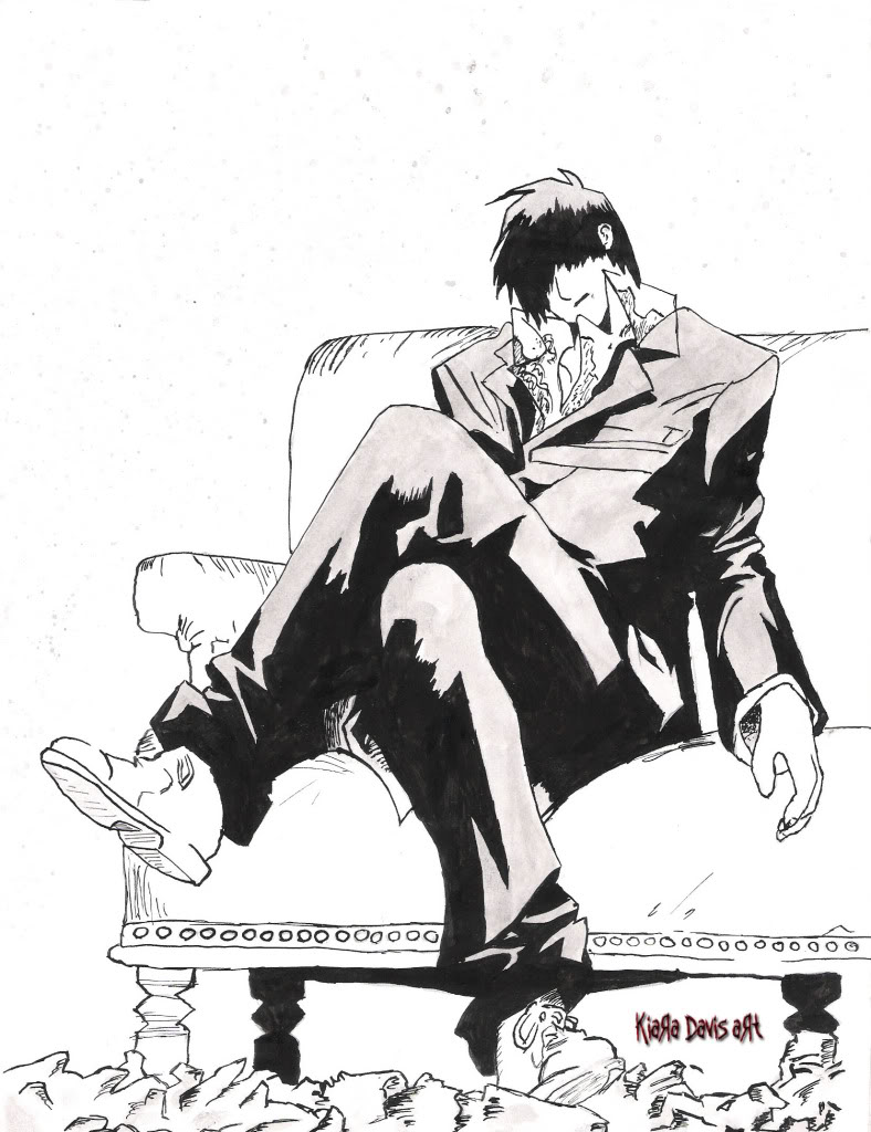 A little piece of heaven (The fan art made in Cass) Wolfwood