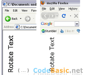 css rotation text Rotatetext