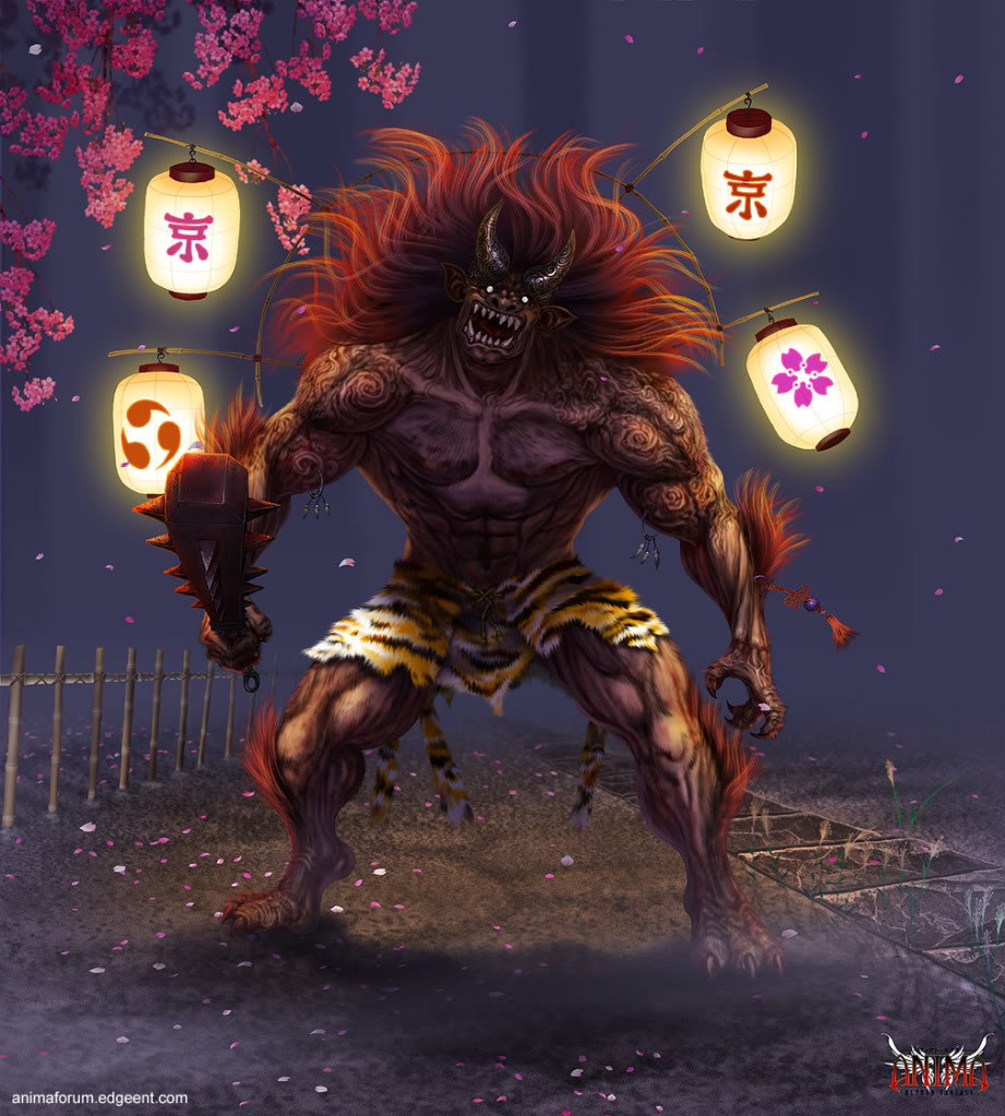 Converting Anima___Lantern_Oni_by_Wen_M