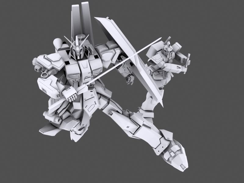 Gundam/Mecha WIPS GundamNU