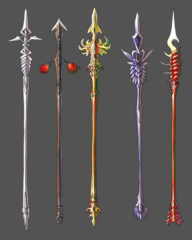 The Epic Weaponry Spears_02_by_Wen_M