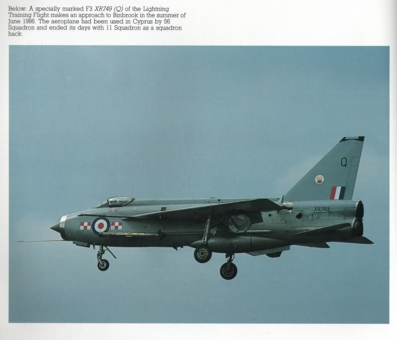 Lightning XR749 - Info Required XR7491