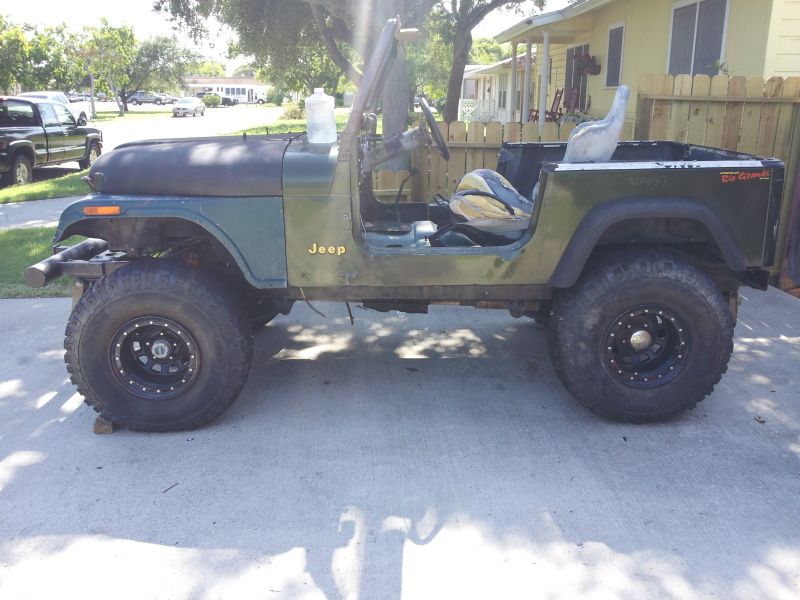 New owner of a 1980 CJ7 20120629_163107