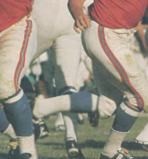 Broncos "D" Logo Variance AND 1967 & 1968 Denver Broncos 1968_10_27_GoeddekeG_crop2