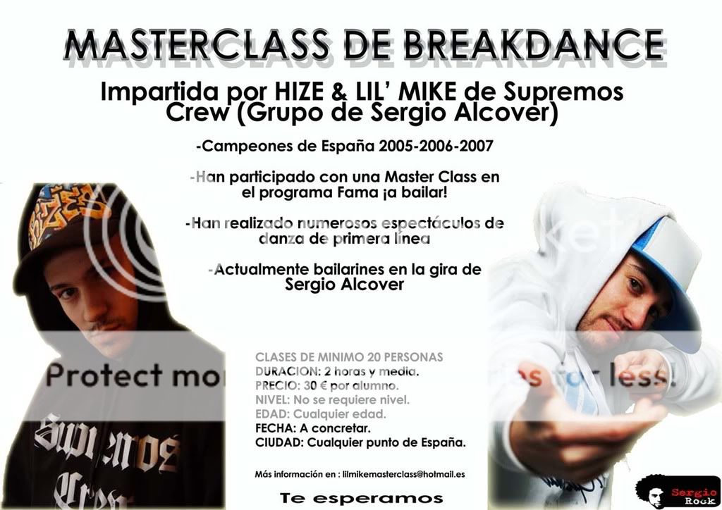 Masterclass de break con Supremos Crew Masterclassediciondebolsillo