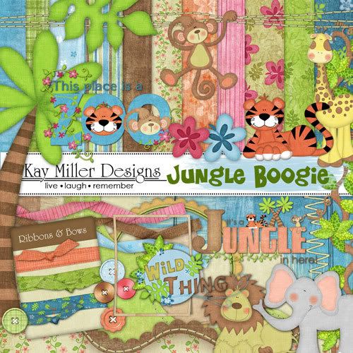 kit infantiles JUNGLE_BOOGIE