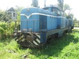 Iasi: Activitate FeRoviaRa prin Garile Iasilor [2008] Th_47-LDH45-374locomotivaalbastradincurteaComatIasi_resize