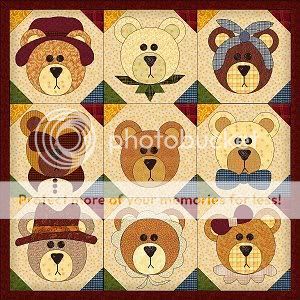 Gratis patronen (patchwork) Bear20Album