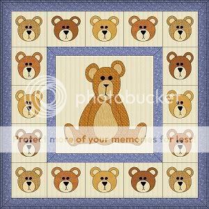 Gratis patronen (patchwork) Big20Bear