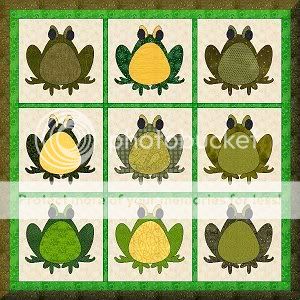 Gratis patronen (patchwork) Froggy20Quilt