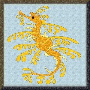 Gratis patronen (patchwork) SeaDragon