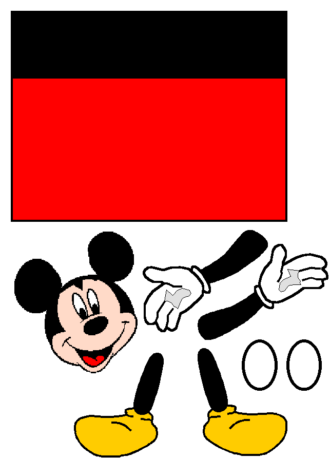 Knutselen met wc-rolletjes Disney Cmickey