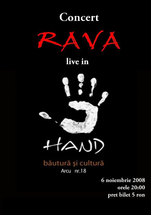 RAVA - Live in "Hand" Club 406-modificata6-rosu7finalfinal