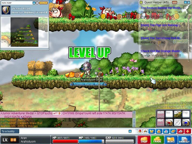 Screenshots de vos Level Up ! - Page 2 Maple0118-1