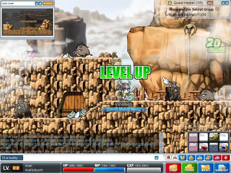 Screenshots de vos Level Up ! - Page 2 Maple0122-1