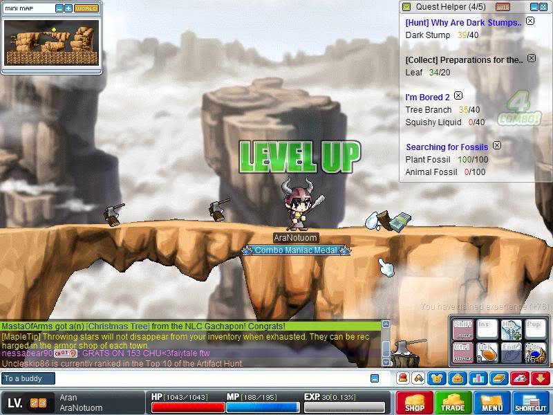 Screenshots de vos Level Up ! - Page 2 Maple0123