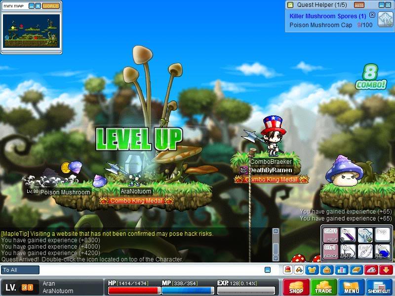 Screenshots de vos Level Up ! - Page 2 Maple0133