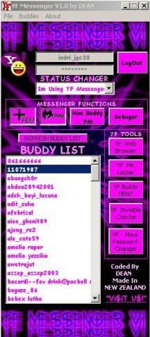 YF_ Messenger V1.0 bye DEAN YFmessengery