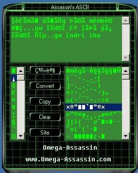 Assassin-ASCII-maker Assasin-1