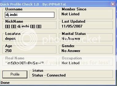 Quick-Profile-Check Cekprofile-1