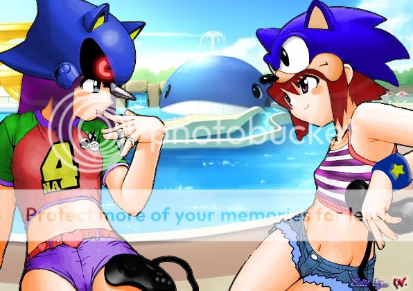 GorillaArms XVI: Redemption - Page 23 Sonic_Girls_by_flamesniper089