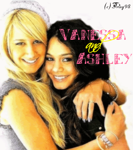 Vanessa ve Ashley'in birlikte olduğu resimler Vashley