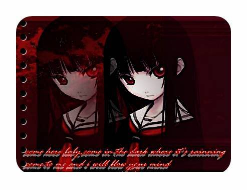Be the best/Fuck the best/Be the one/Not enyone Hellgirl