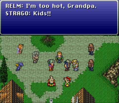 The greatest part of FF6 Relmlol