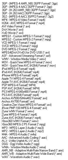 Ultra MPEG-4 Converter V5.2 ::. Para MP4 player, iPod, PSP, PS3, Xbox, Cel, Palm UltraMpeg4converterv42-formatosdesa