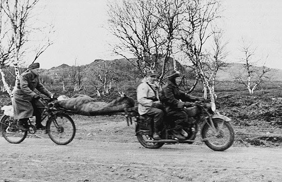 Norton 16 H prosjekt Norton_1945_syketransportifinnmark