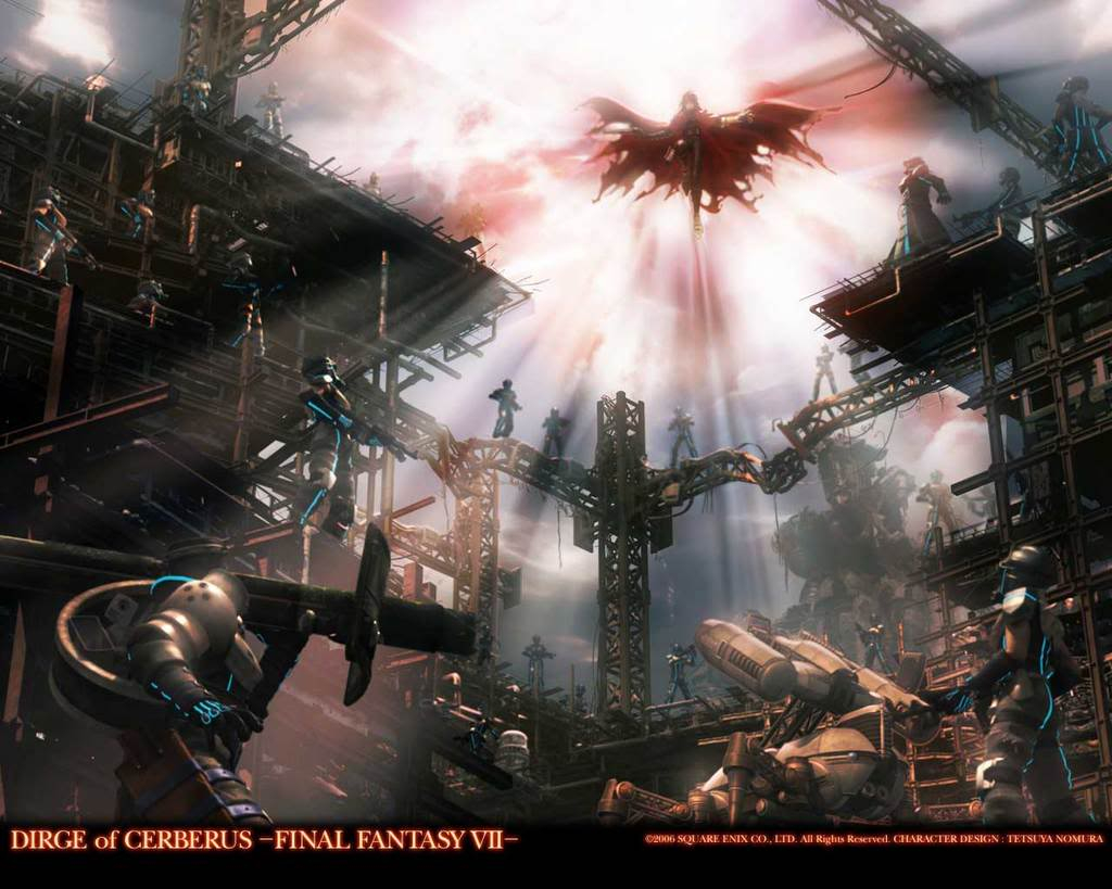 Final Fantasy VII Advent Children. Dirge-of-cerberus-final-fantasy--1