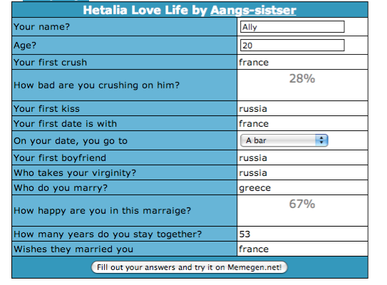 Hetalia love life quiz results~ Picture1-41